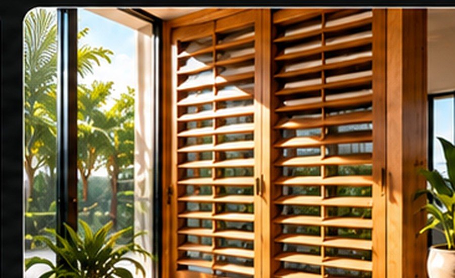 Louvered Window